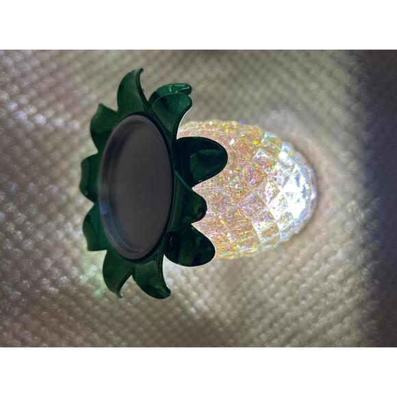 Bath & Body Works Glitter Swirl Pineapple Candle Holder - Picture 3 of 8